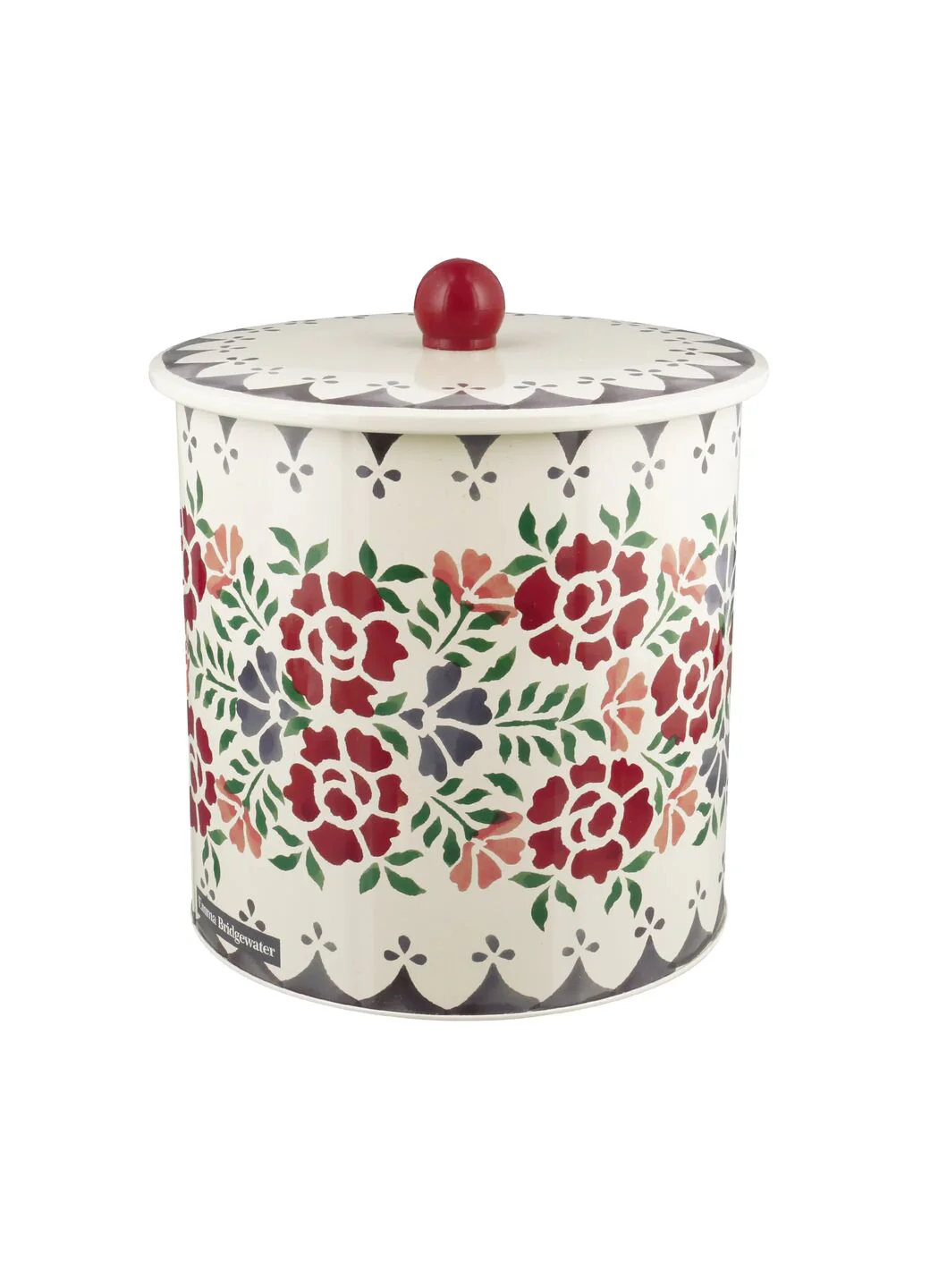 Antique Roses Biscuit Barrel
