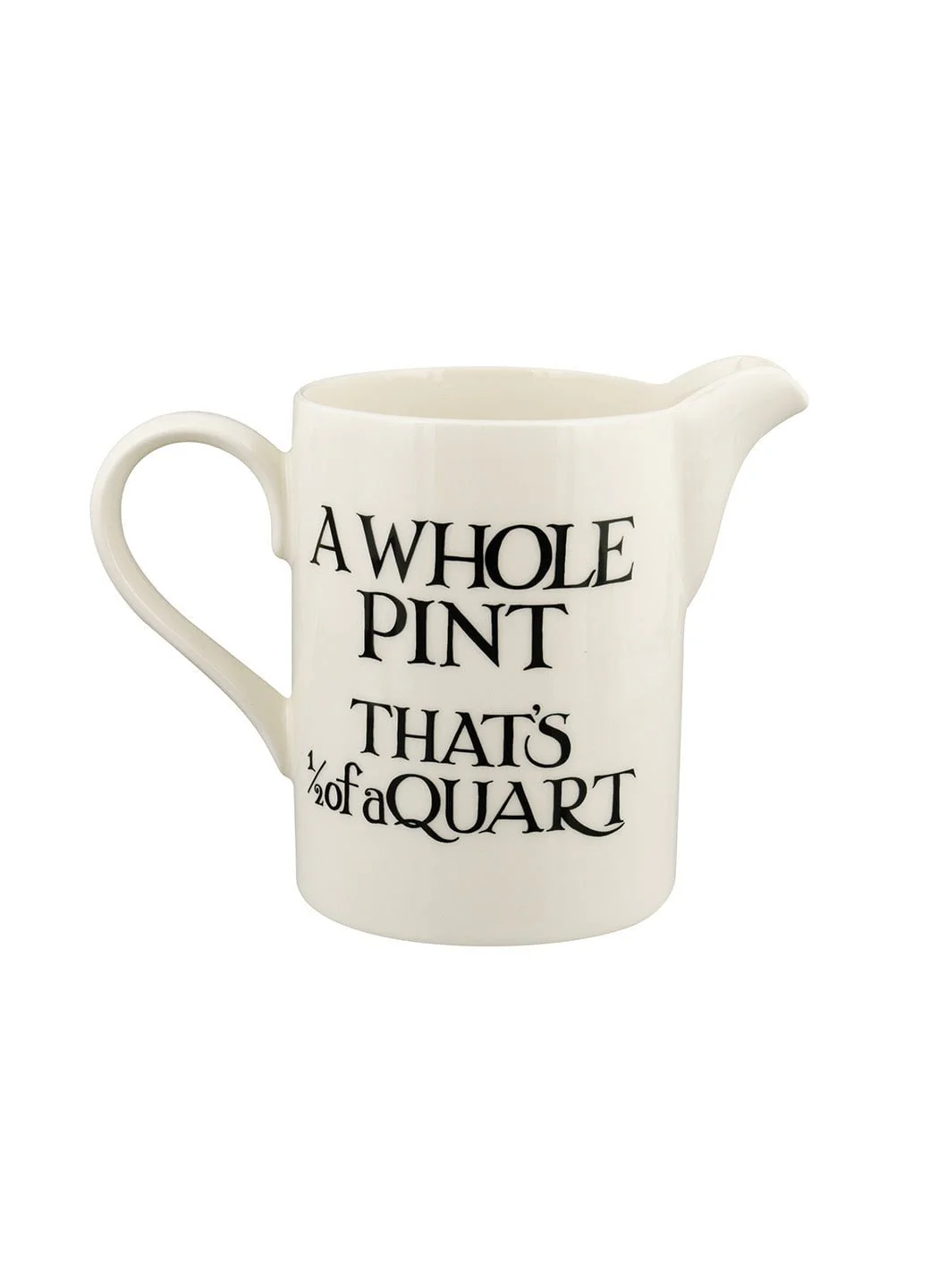Black Toast Cream Medium Straight Jug - Image 4