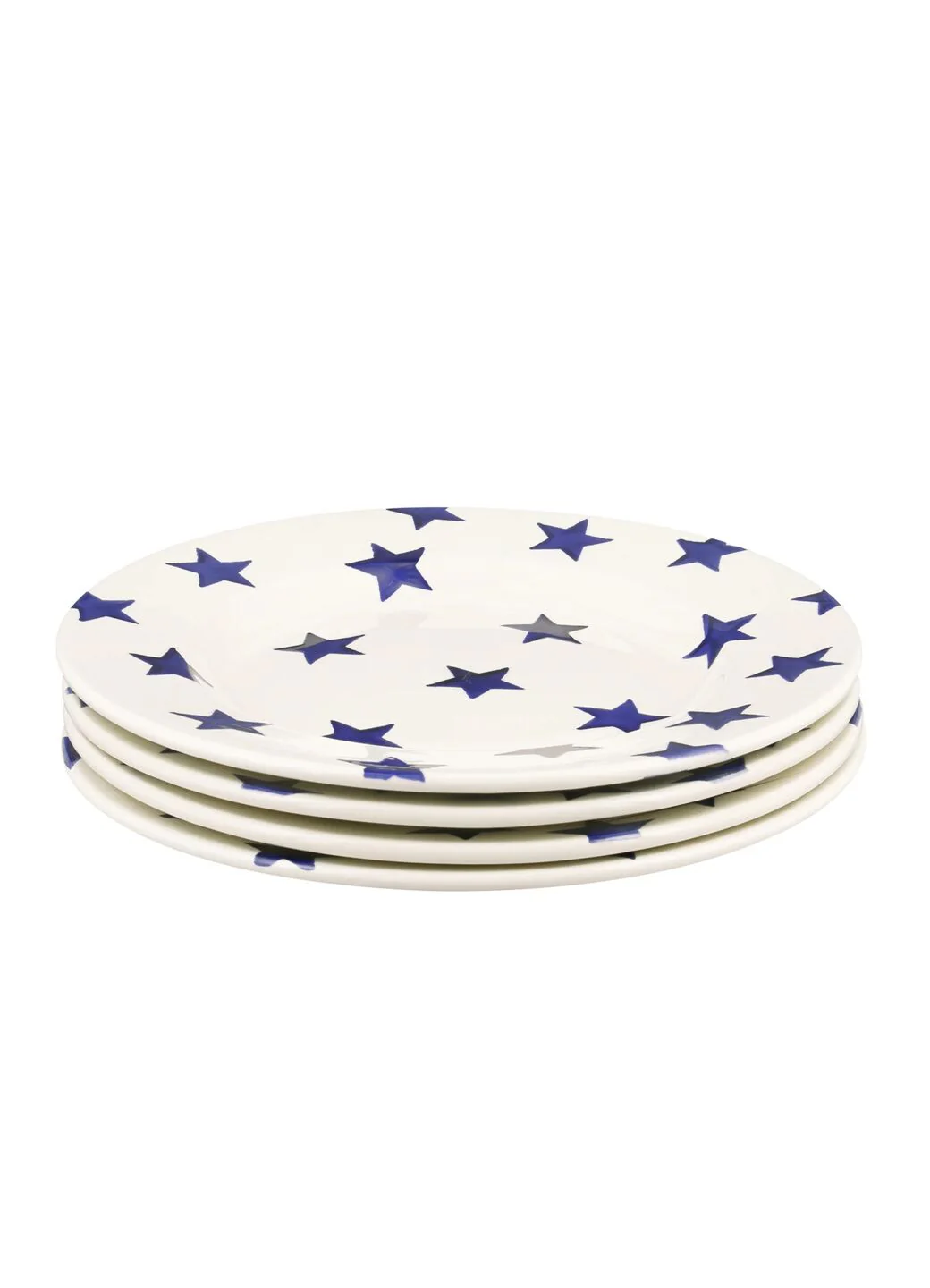 Blue Star Medium Dinner Plate, 8.5 Inch - Set of 4