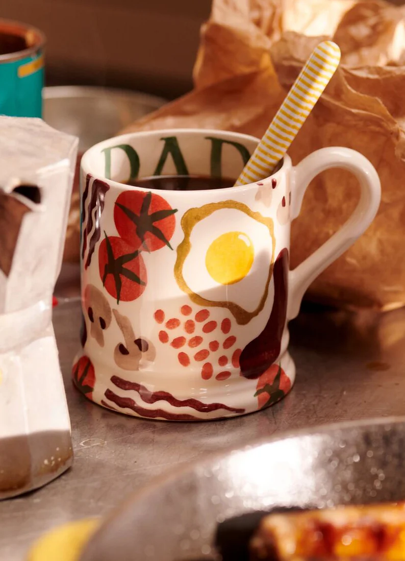Breakfast Dad 1/2 Pint Mug