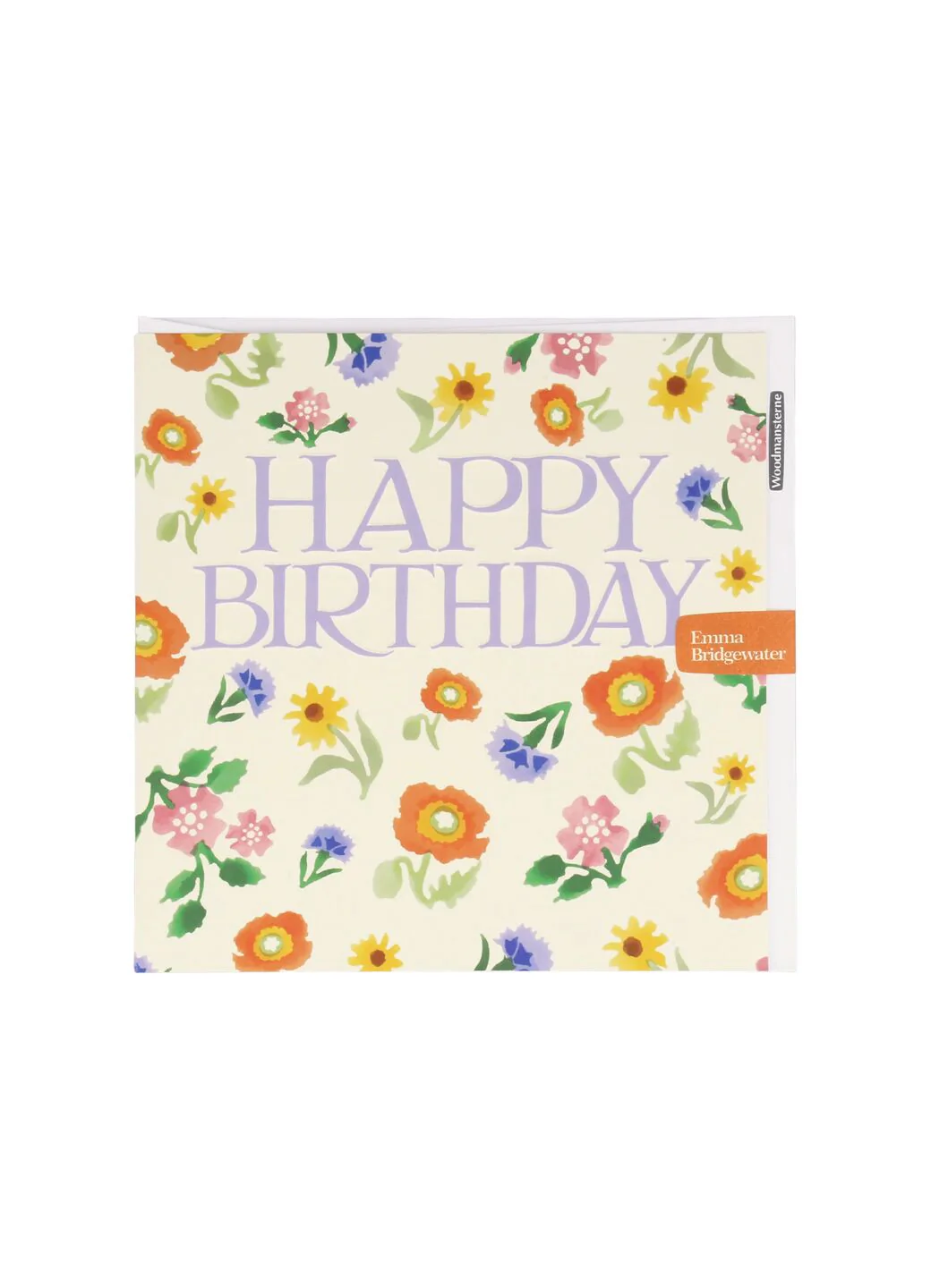 Happy Birthday Poppies & Pinks Card