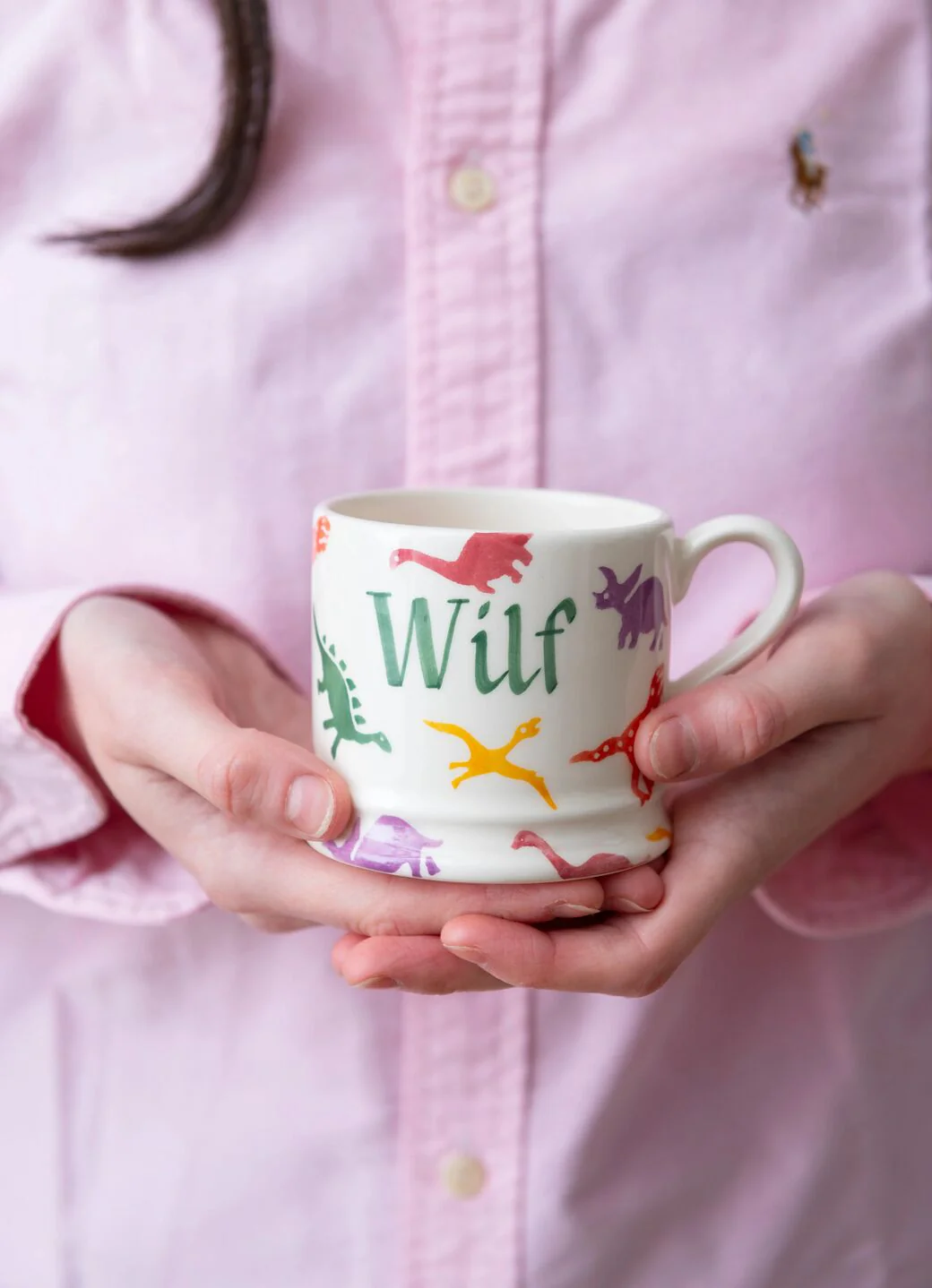 Personalised Dinosaur Small Mug