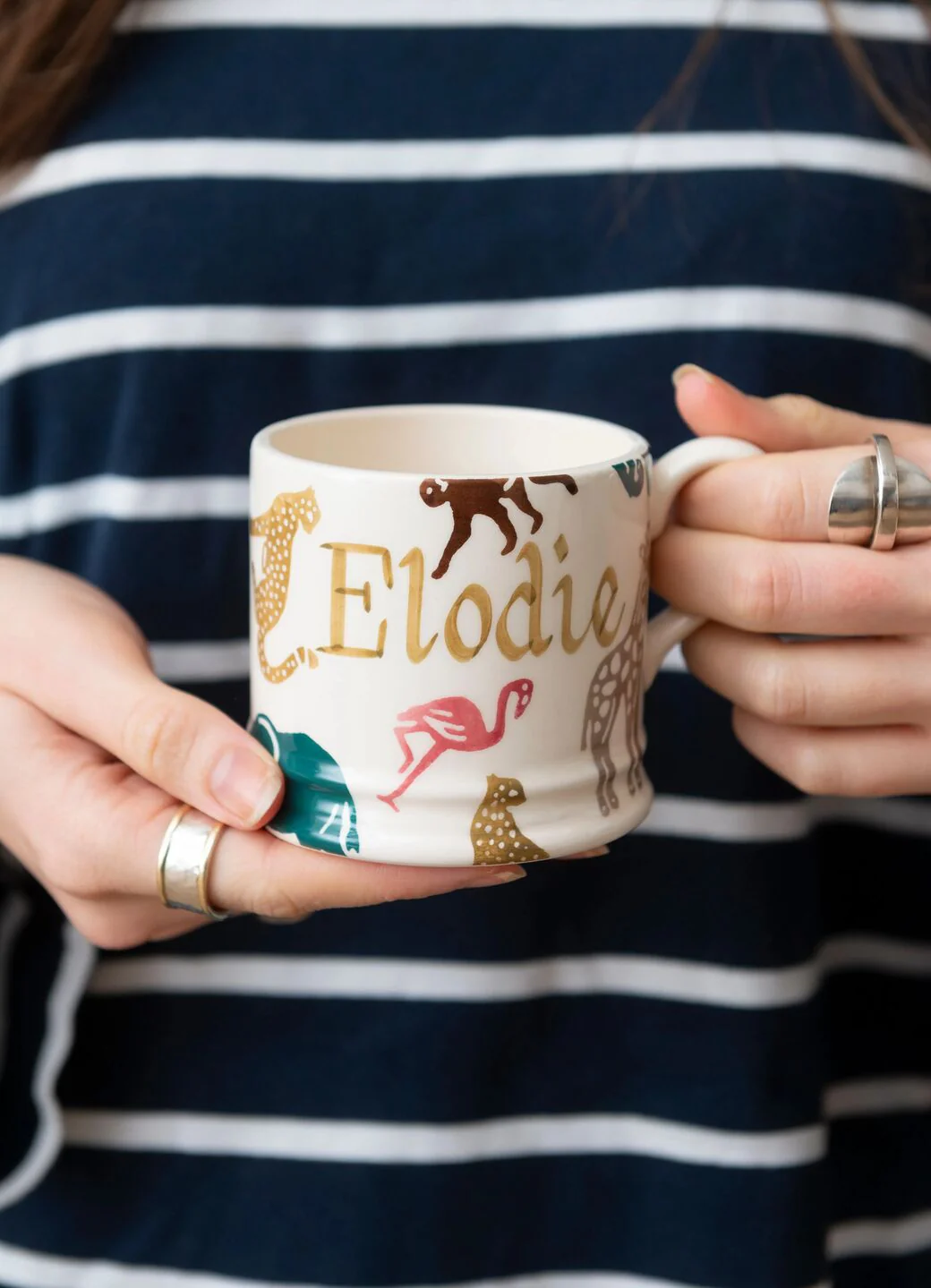 Personalised Wild Animals Small Mug