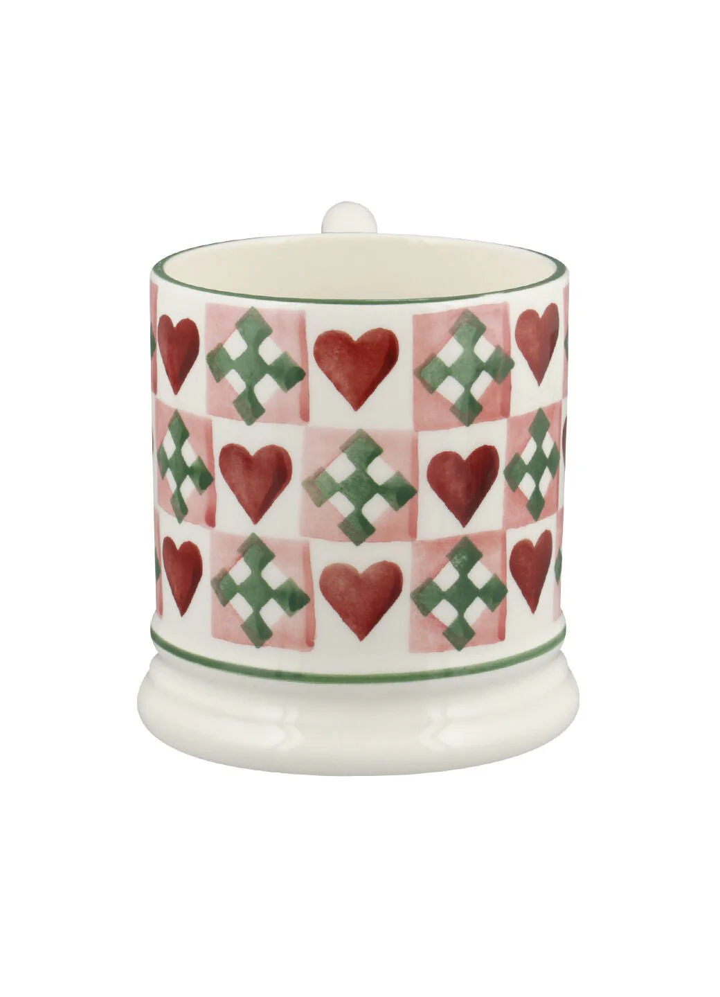 Pink Quilts 1/2 Pint Mug - Image 5