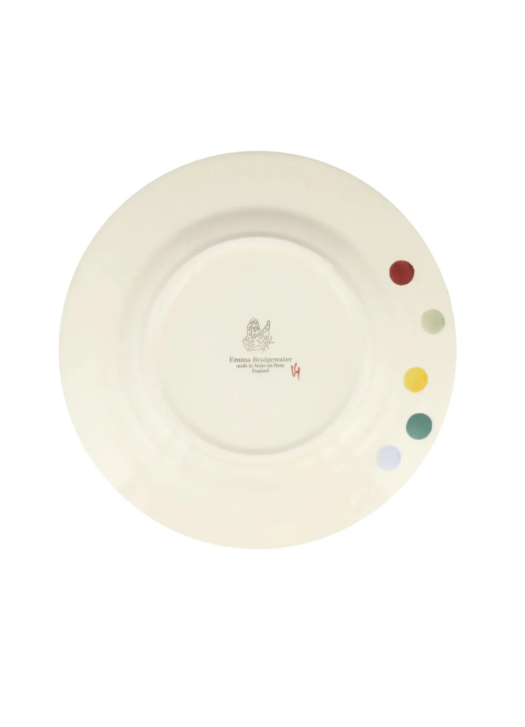 Polka Dot Medium Dinner Plate, 8.5 Inch - Image 3