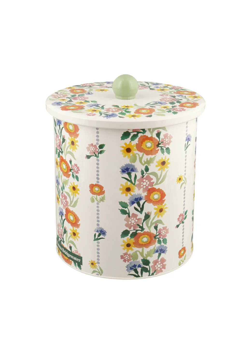 Poppies & Pinks Biscuit Barrel - Image 2