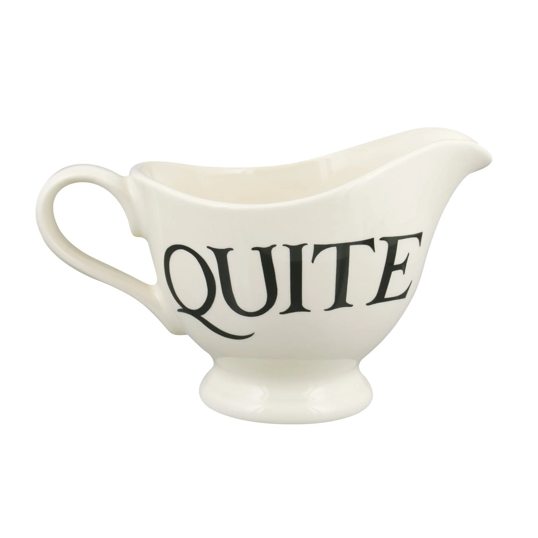 Seconds Black Toast Gravy Jug - Image 3