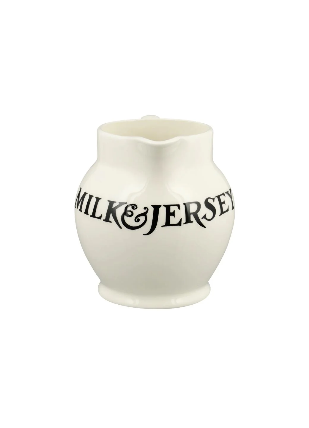 Seconds Black Toast Jersey Cream 1/2 Pint Jug - Image 6