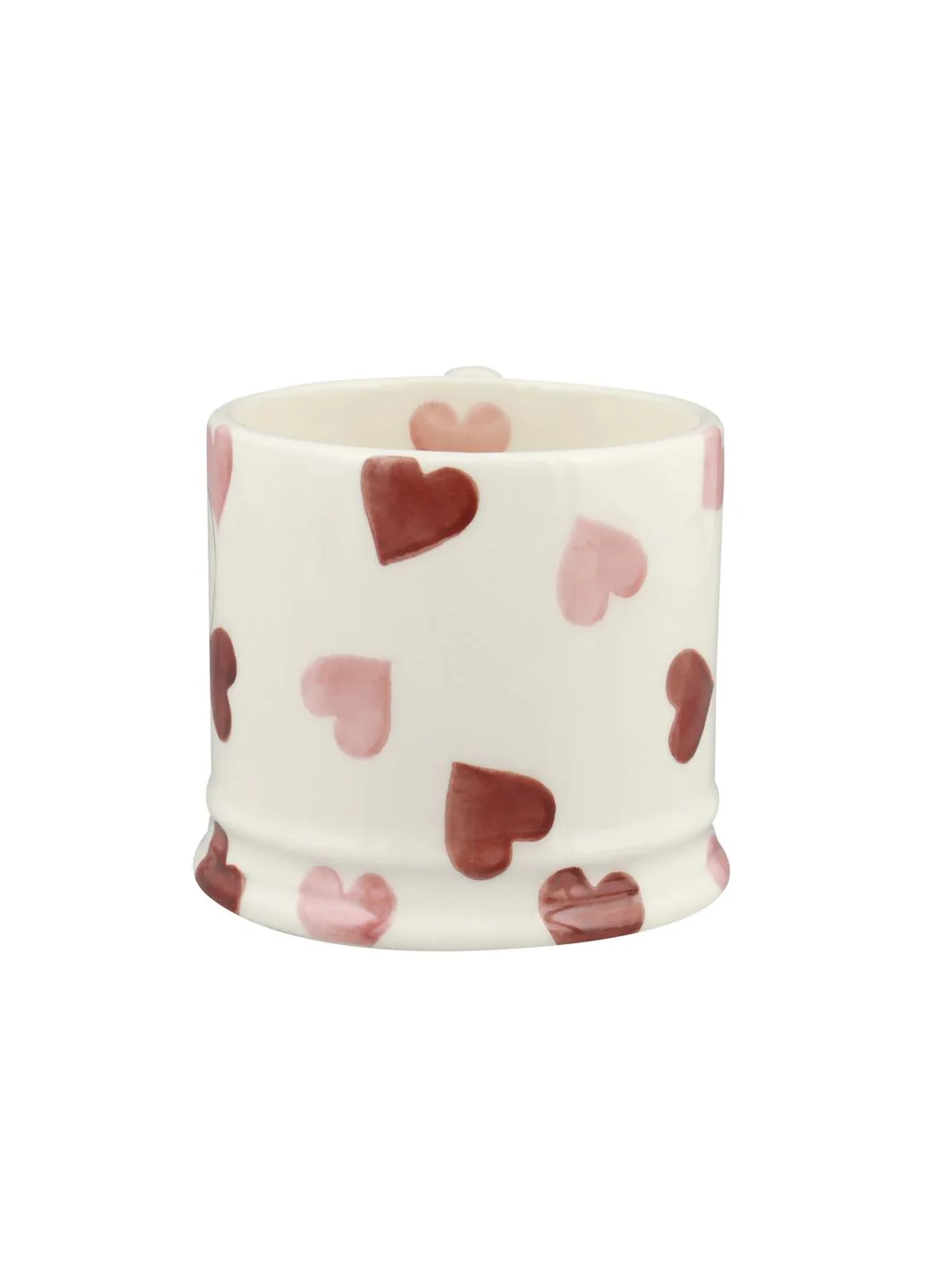 Seconds Pink Hearts Small Mug - Image 5