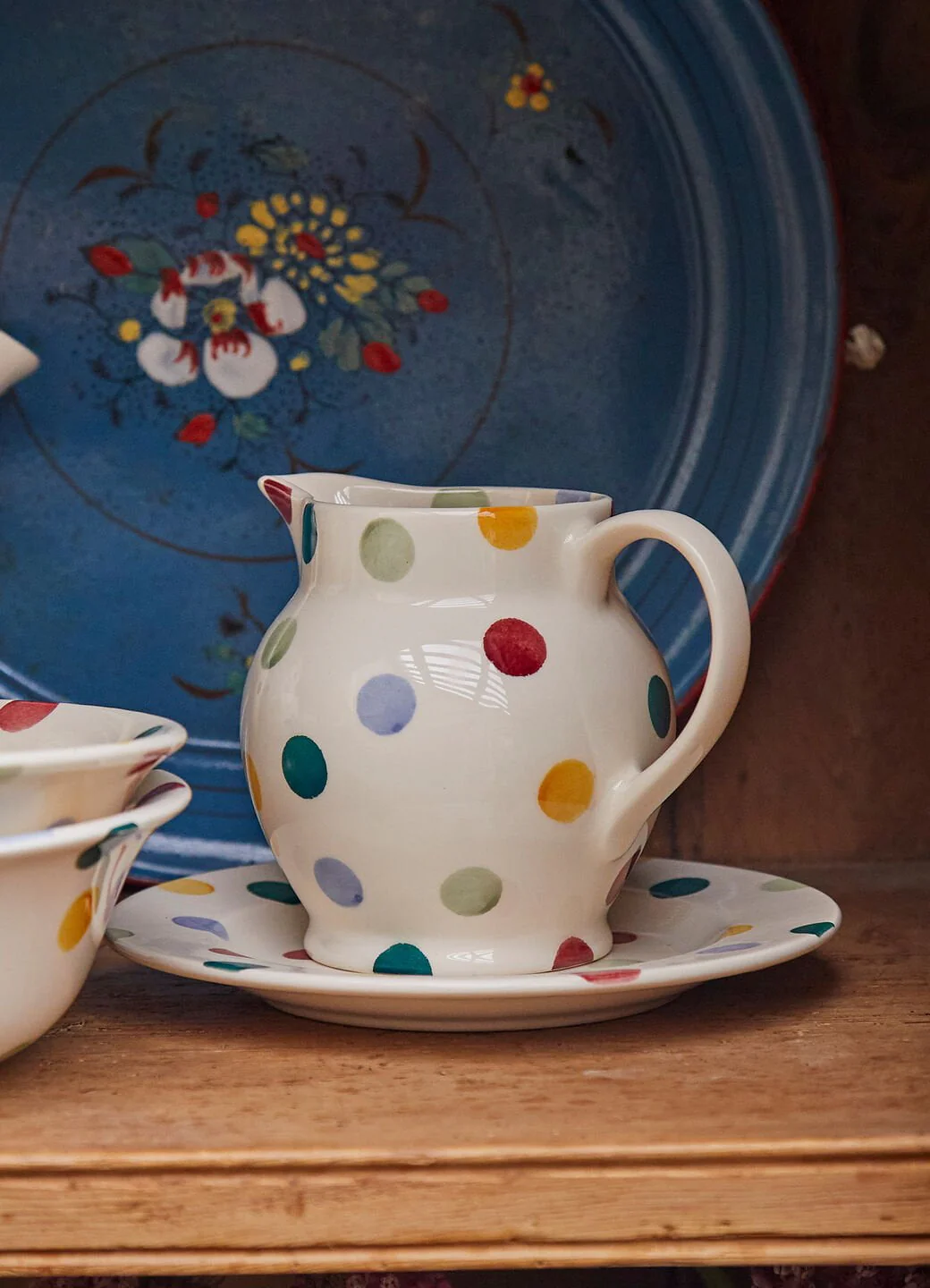 Seconds Polka Dot 1/2 Pint Jug