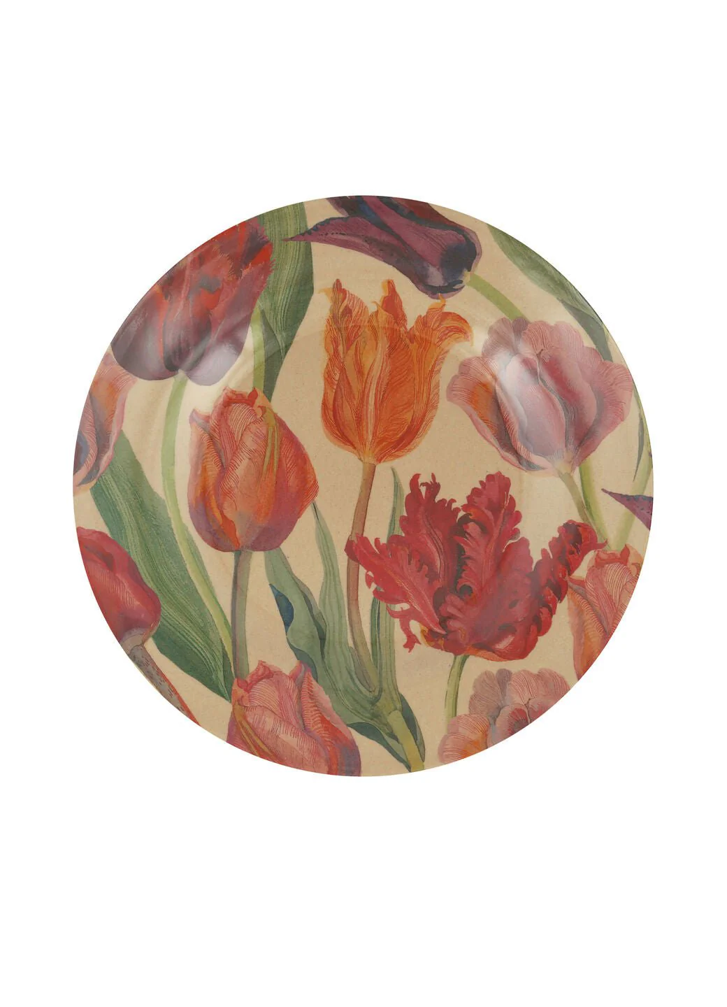 Tulips Rice Husk Plate